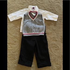 3 piece outfit dressy 6-9 months